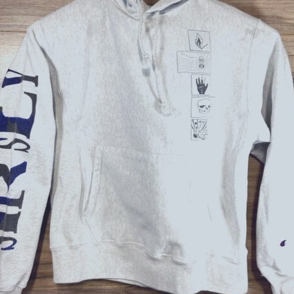 Vintage Sir Reverse Weave Rock Pullover Hoodie